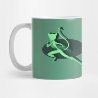 Lilith Action Silhouette Mug